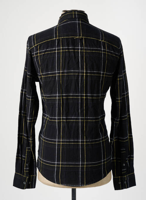 Chemise manches longues noir ONLY&SONS pour homme