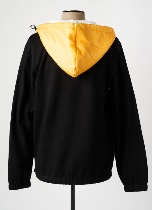 Sweat-shirt à capuche noir JACK & JONES pour homme