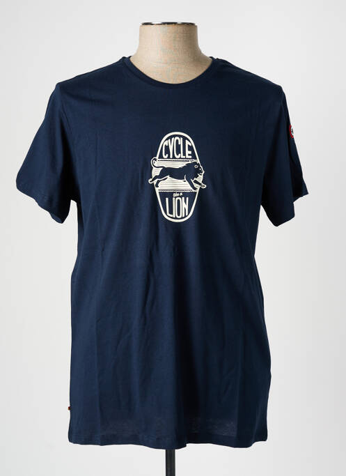 T-shirt bleu CYCLO CLUB MARCEL  pour homme