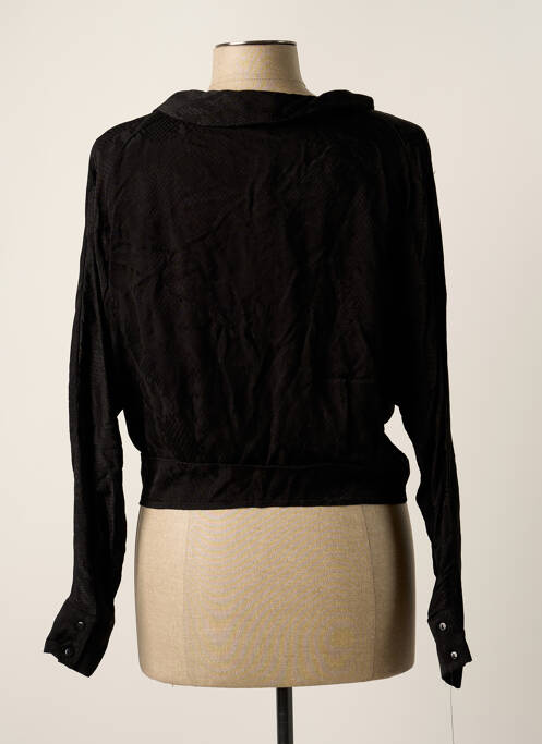 Top noir ASTRID BLACK LABEL pour femme