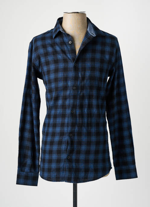 Chemise manches longues bleu ONLY&SONS pour homme