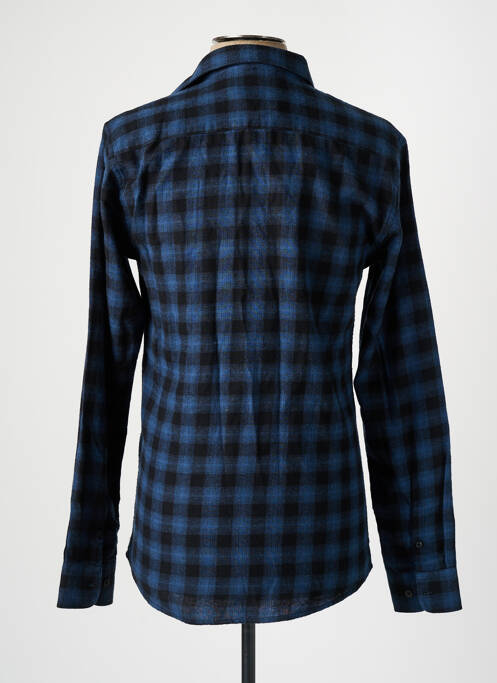 Chemise manches longues bleu ONLY&SONS pour homme