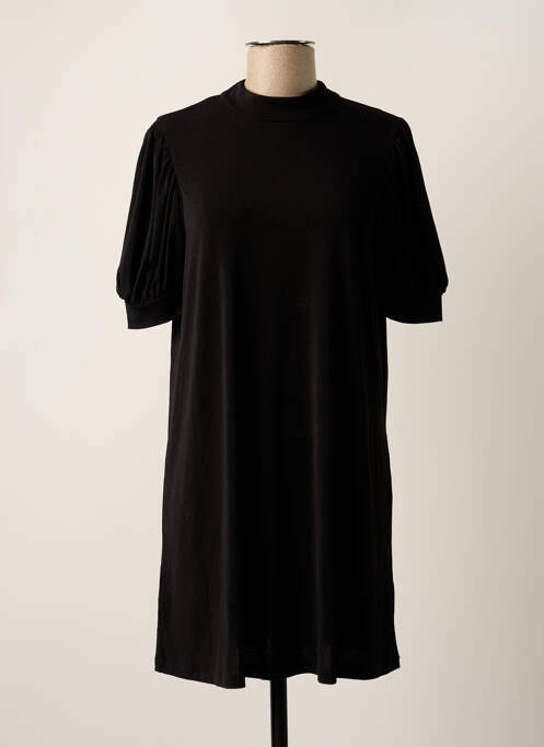 Robe courte noir MANGO pour femme