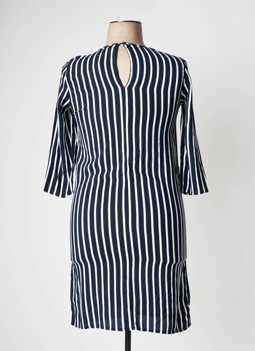 Robe mi-longue bleu JACQUELINE DE YONG pour femme