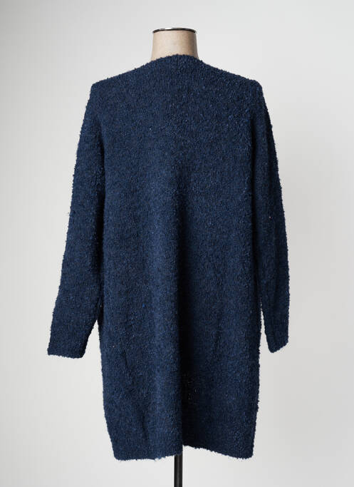 Gilet manches longues bleu ONLY femme