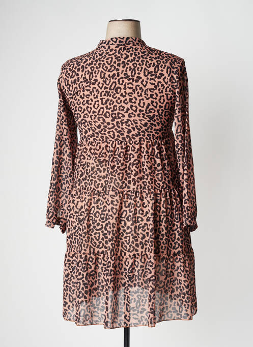 Robe mi-longue marron ZABAIONE pour femme