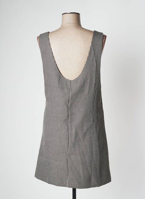 Robe courte noir MANGO pour femme