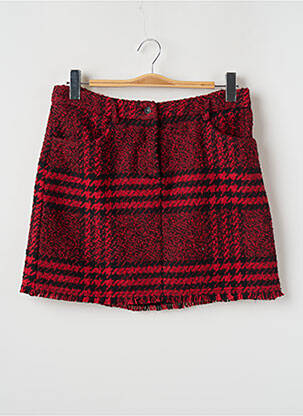 Jupe courte rouge MANGO femme