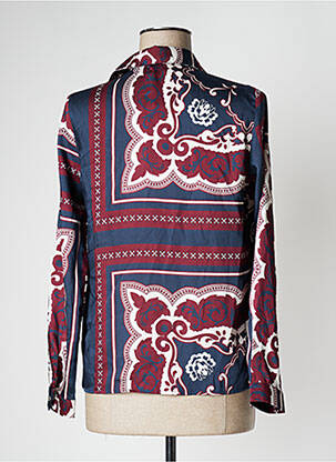Blouse bleu MORGAN femme