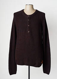 Pull marron LE FABULEUX MARCEL DE BRUXELLES homme