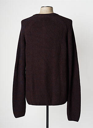 Pull marron LE FABULEUX MARCEL DE BRUXELLES homme