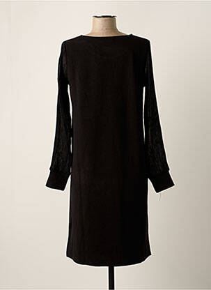 Robe mi-longue noir FRANSA femme