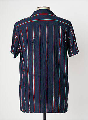 Chemise manches courtes bleu JACK & JONES homme
