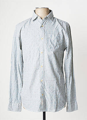 Chemise manches longues blanc JACK & JONES homme