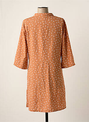 Robe mi-longue rose JACQUELINE DE YONG femme