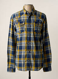 Chemise manches longues jaune PETROL INDUSTRIES homme