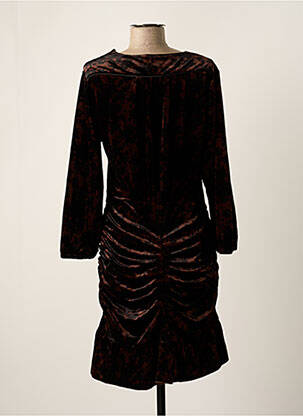 Robe mi-longue noir DEUX. BY ELINE DE MUNCK femme