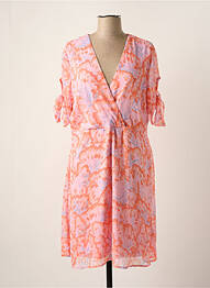 Robe mi-longue rose VERO MODA femme