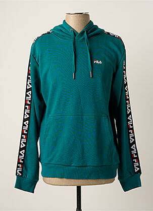 Sweat-shirt à capuche vert FILA homme