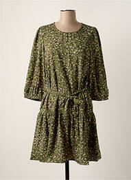 Robe mi-longue vert ONLY femme