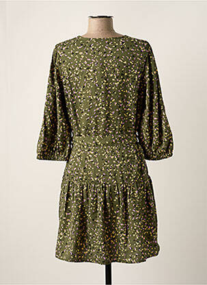 Robe mi-longue vert ONLY femme