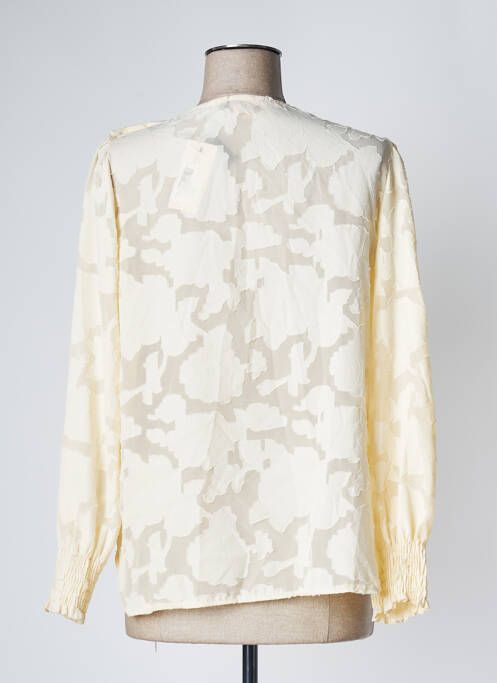 Blouse beige FOUDRE BY AURELIE VAN DAELEN pour femme