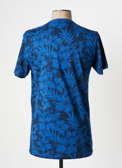 T-shirt bleu PETROL INDUSTRIES pour homme