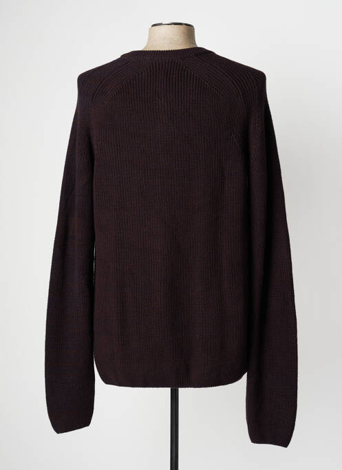 Pull marron LE FABULEUX MARCEL DE BRUXELLES pour homme