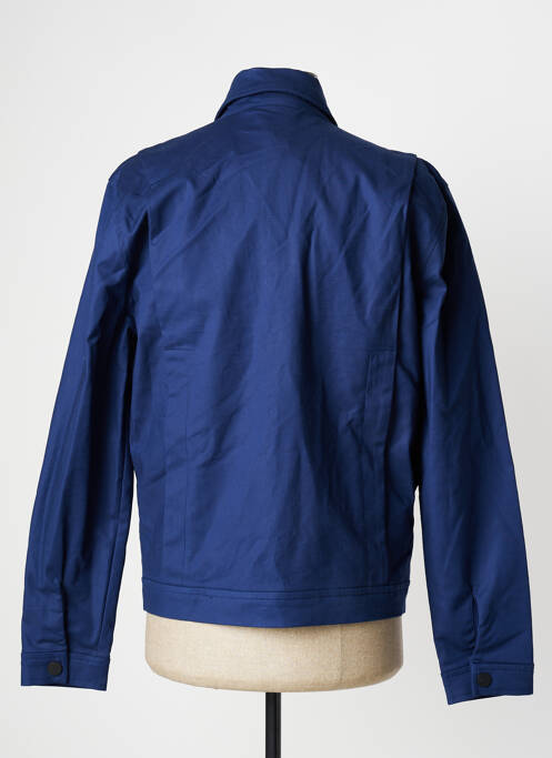 Veste casual bleu R.EV 1703 BY REMCO EVENPOEL  homme