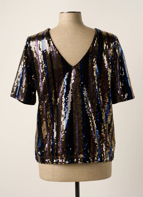 T-shirt noir VERO MODA pour femme