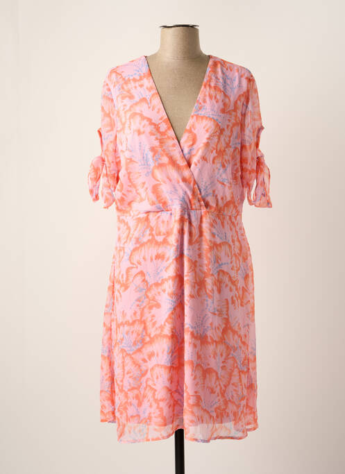 Robe mi-longue rose VERO MODA pour femme