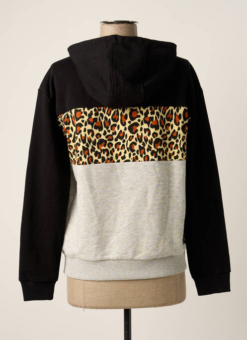 Sweat-shirt à capuche noir FILA pour femme