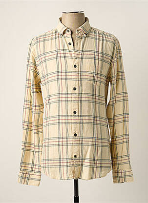 Chemise manches longues beige ONLY&SONS homme