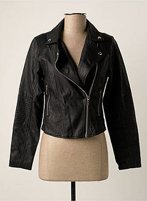 Blouson noir HAILYS femme