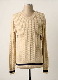 Pull beige LE FABULEUX MARCEL DE BRUXELLES homme
