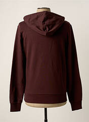 Sweat-shirt à capuche rouge JACK & JONES pour homme seconde vue