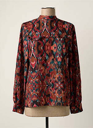 Blouse rouge DEUX. BY ELINE DE MUNCK femme