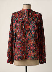 Blouse rouge DEUX. BY ELINE DE MUNCK pour femme seconde vue