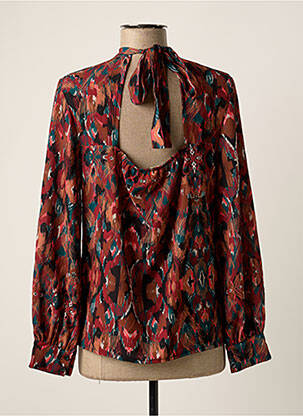 Blouse rouge DEUX. BY ELINE DE MUNCK femme