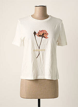 T-shirt blanc MANGO pour femme