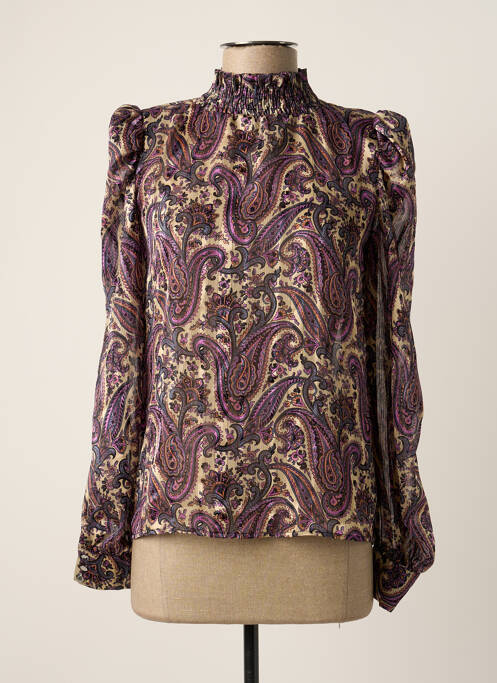 Blouse violet MORGAN pour femme