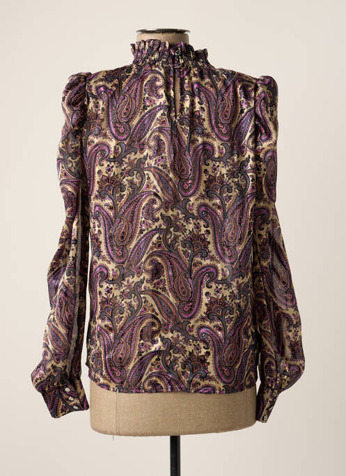 Blouse violet MORGAN pour femme