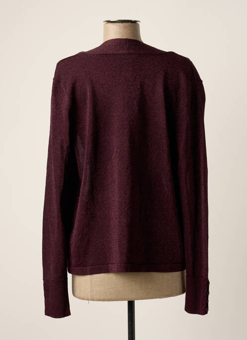 Gilet manches longues violet VILA pour femme