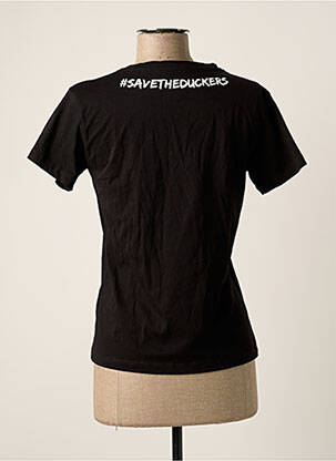 T-shirt noir SAVE THE DUCK femme