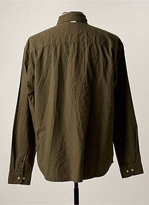 Chemise manches longues vert JACK & JONES homme