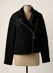 Manteau court noir ONLY pour femme seconde vue