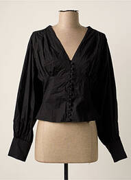 Chemisier noir ASTRID BLACK LABEL femme