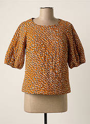 Blouse orange VILA pour femme seconde vue