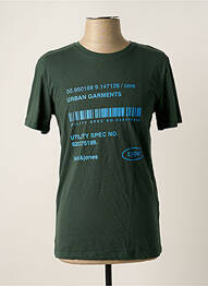 T-shirt vert JACK & JONES homme