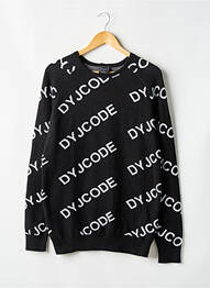 Pull noir DYJCODE BY DENNIS PRAET  homme